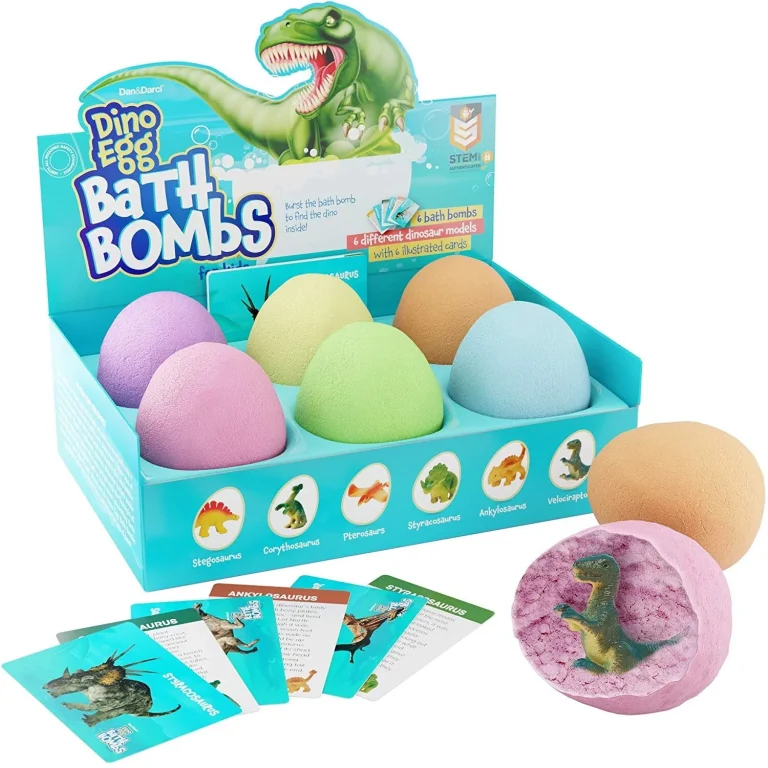Printed display carton for single bath bombs