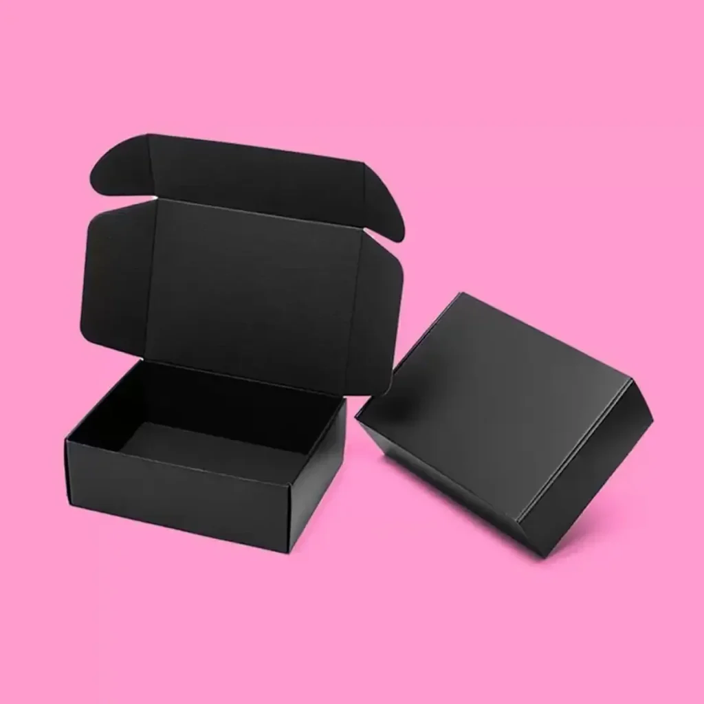 Cajas Mailer Negras