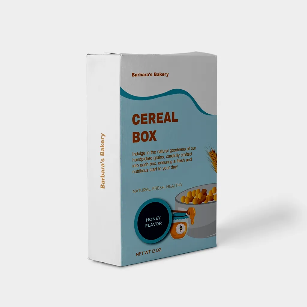 Cajas de Cartón para Cereal