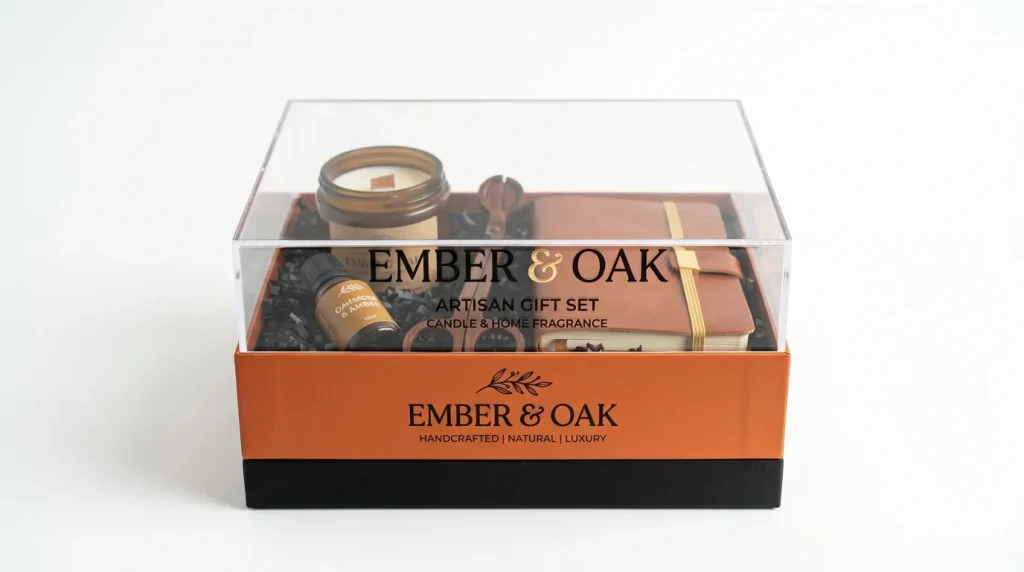 Cajas con Tapa Transparente