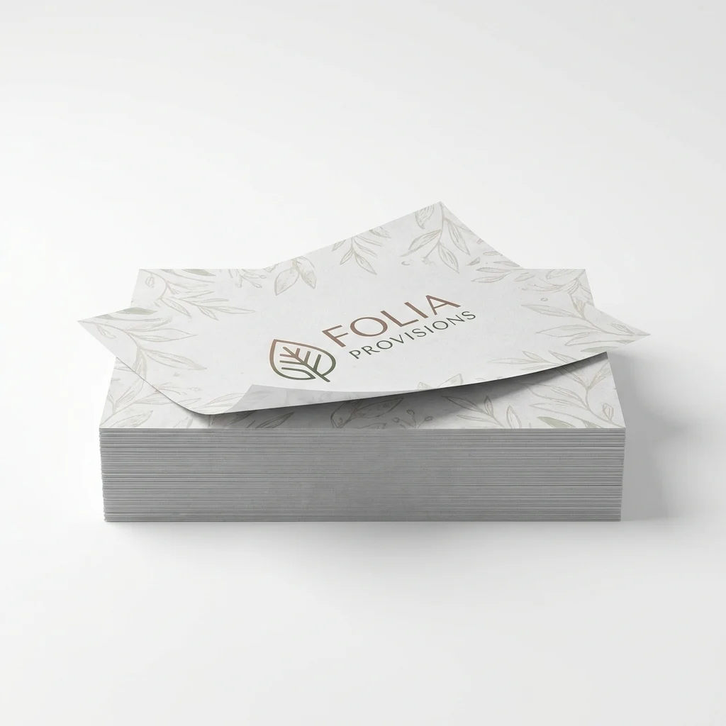Custom printed foodsafe paper