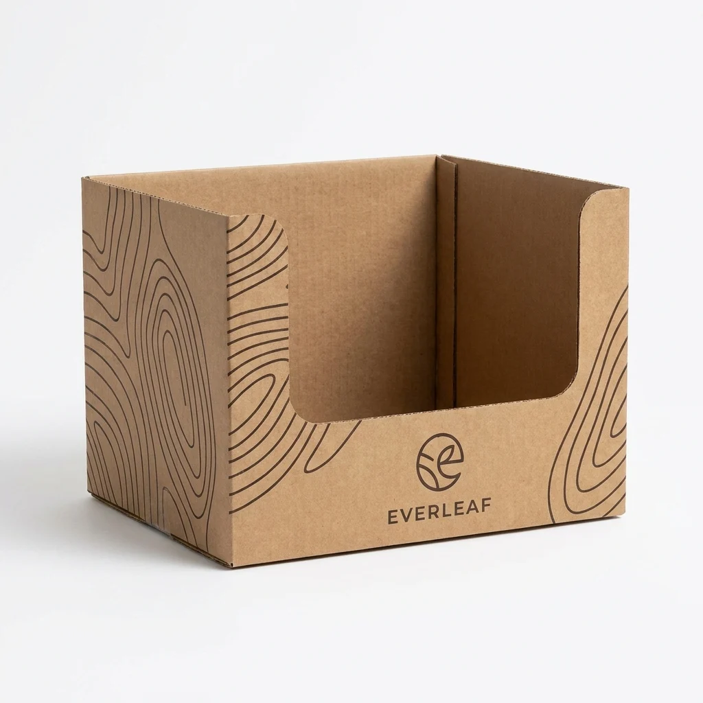 Cajas Exhibidoras de Kraft Personalizadas