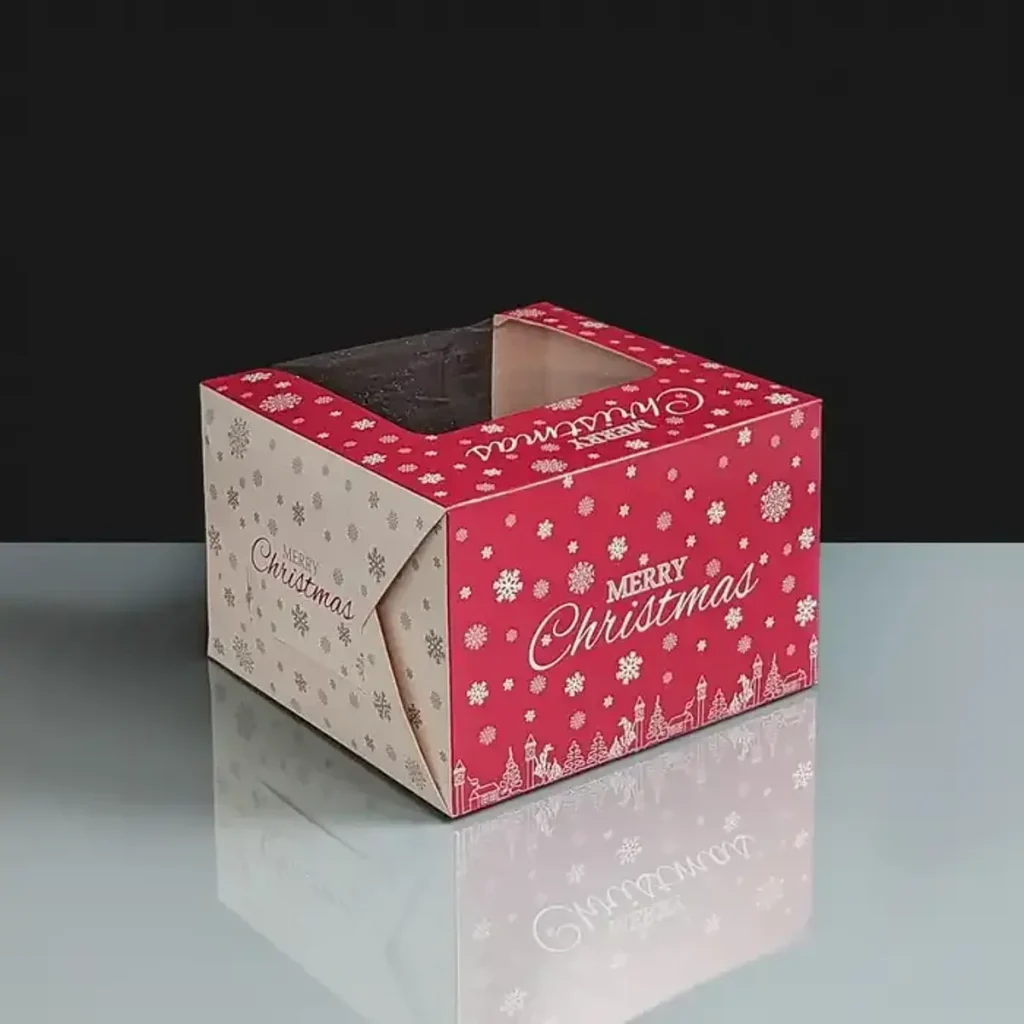 Cajas para Pastel Navideñas